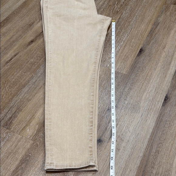 Lauren Ralph Lauren Size 14 Tan Skinny Ankle Jeans High Rise - Picture 6 of 9